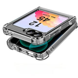 Clear Acrylic Hard Phone Case for Samsung Z Flip