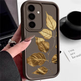 Petal Leaf Diagram Silicone Phone Case For Samsung