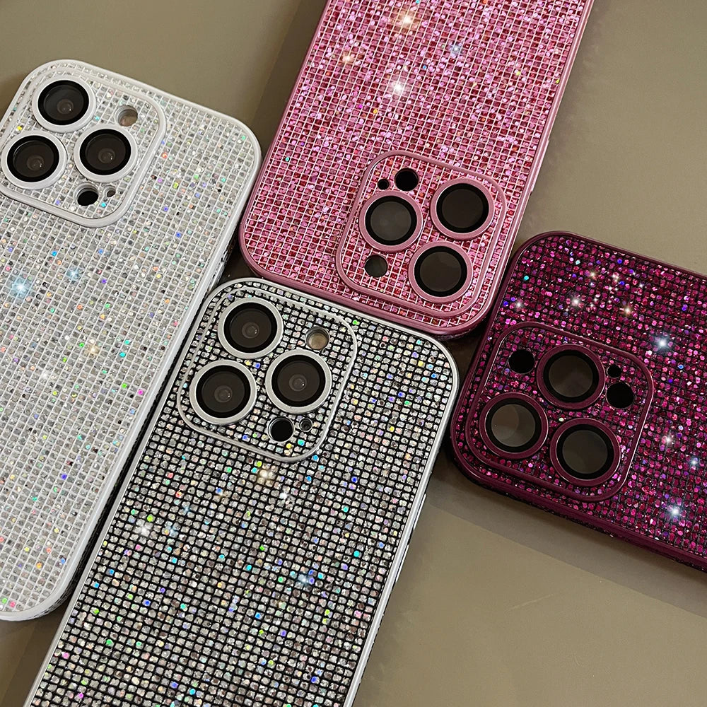 Flash Diamond Phone Case For iPhone