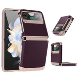 Telescopic Hinge Silicone Shockproof Case For Samsung Z Flip