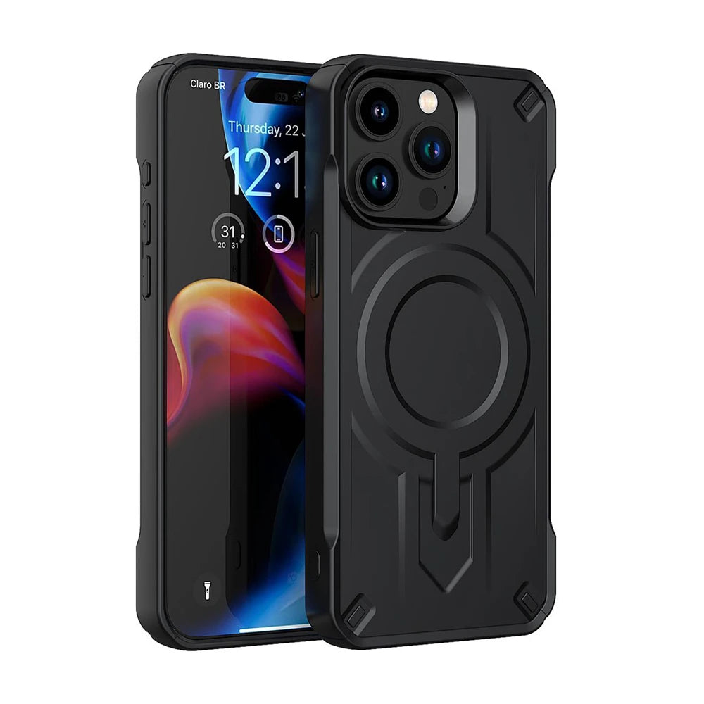 Matte Armor Magnetic Camera Touch Buttons for Magsafe Case for iPhone