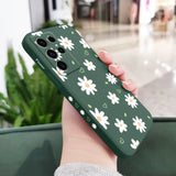 Flower Silicone Phone Case For Samsung