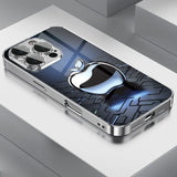 Creativity Fantasy Apple Pattern Tempered Glass Phone Case For iPhone