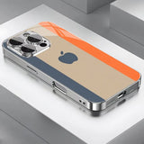 Minimal Stripe Electroplated Phone Case for iPhone