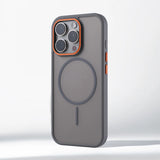 Luxury Matte Translucent Magnetic Case For iPhone