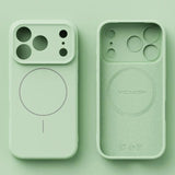 Magnetic Liquid Silicone Skin Feel Case for iPhone