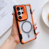 Cute 3D Panda  MagSafe Shockproof with Lens Stand For Samsung