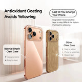 Thin Clear TPU Soft Phone Case for iPhone