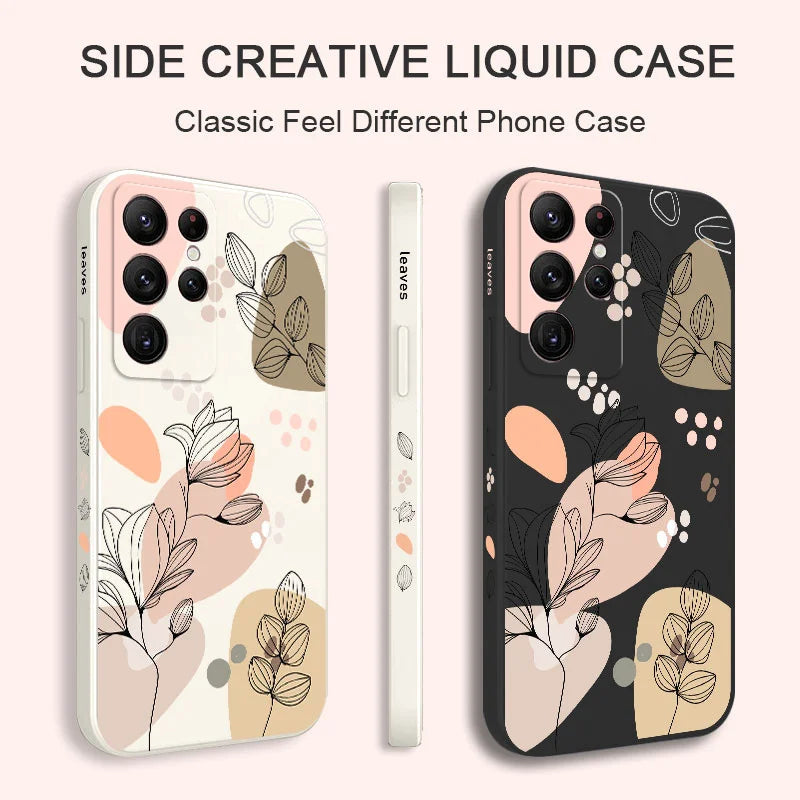 Abstract Plants Phone Case For Samsung