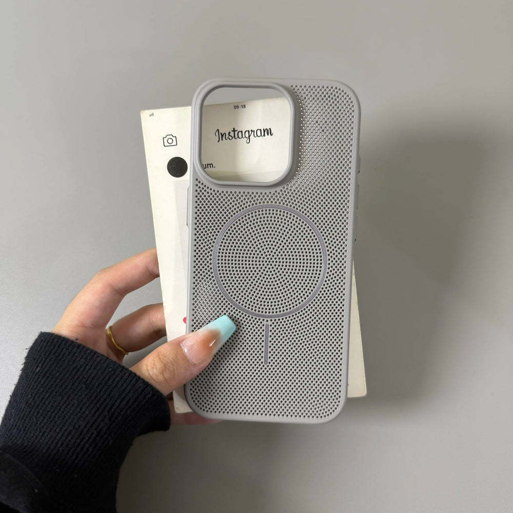 Summer Dopamine Colourway Breathable  Magnetic Case for iPhone