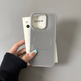 Summer Dopamine Colourway Breathable  Magnetic Case for iPhone