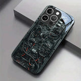 Creative Mechanical Circuit Glass Case for iPhone