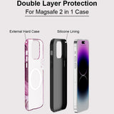 Painting 2 in 1 Magnetic Phone Case for iPhone