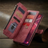 Leather Flip Wallet Etui Case for Samsung
