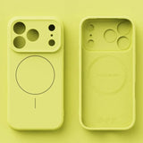 Magnetic Liquid Silicone Skin Feel Case for iPhone