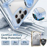 Ring Holder Magnetic Clear Case For Samsung