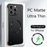 Magsafe Thin Matte  Frameless Magnetic Wireless Charging Case for iPhone