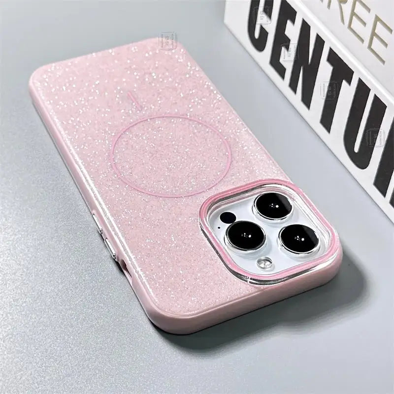 Luxury Glitter Bling Magnetic Case For iPhone