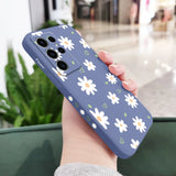 Flower Silicone Phone Case For Samsung