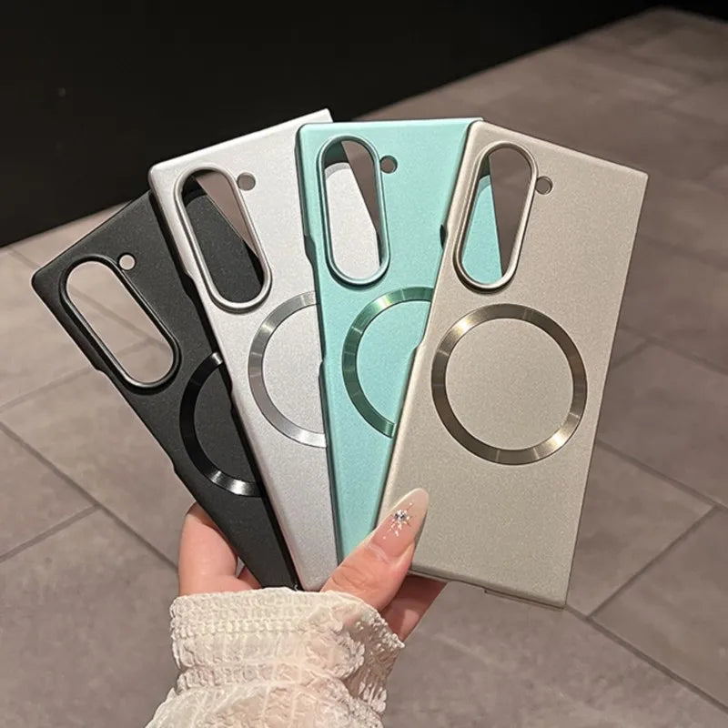 Magnetic Wireless Charging Case for Samsung Galaxy Z Fold 7 6 5 4 3