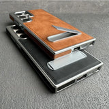 Business Plating Leather Case for Samsung