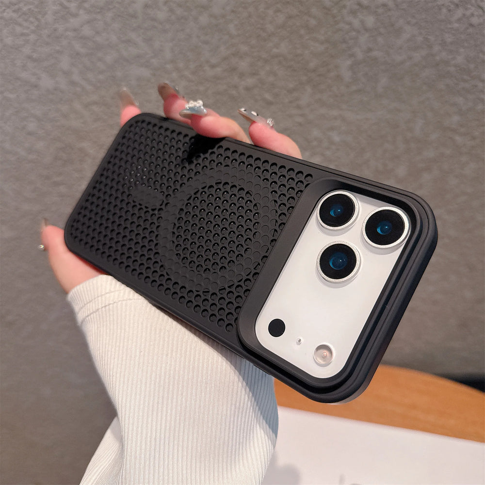 Magsafe Honeycomb Heat Dissipation Wireless Charge Case for iPhone