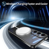 Plating Silicone Clear Soft Case For Samsung