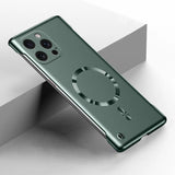 Ultra‑Slim Frameless Magnetic Charging Case for iPhone