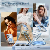 Ring Holder Magnetic Clear Case For Samsung