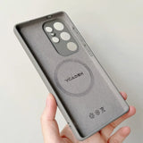 Magnetic Liquid Silicone Soft Case for Samsung