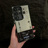 Fashion Game Plating Sliver Shockpoof Matte Case For Samsung