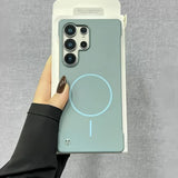 Ultra Thin Frameless Magnetic Case For Samsung