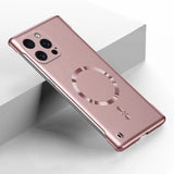 Ultra‑Slim Frameless Magnetic Charging Case for iPhone