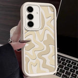Striped Pattern Silicone Phone Case For Samsung