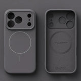 Magnetic Liquid Silicone Skin Feel Case for iPhone