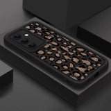 Brown Leopard Print TPU Phone Case For Samsung