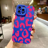 Leopard Print Lens Protection Phone Case For IPhone