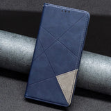Leather Flip Wallet Case with Card Slots for iPhone