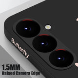 Butterfly Silicone Phone Case For Samsung