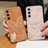 Butterfly Silicone Phone Case For Samsung
