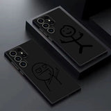 Funny Little Figure Cute Man Phone Case For Samsung