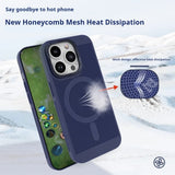Luxury Cooling Magnetic Phone Case For iPhone