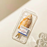 Salted Fish Creativity Clear Phone Case For Samsung
