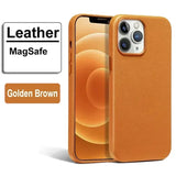 Luxury Leather Magnetic Soft Phone Case for iPhone