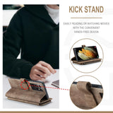 Leather Flip Wallet Etui Case for Samsung