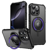 360° Rotating Magnetic Bracket Stand Phone Case For iPhone