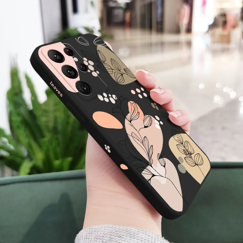 Abstract Plants Phone Case For Samsung