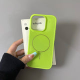 Summer Dopamine Colourway Breathable  Magnetic Case for iPhone