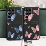 Butterfly Flowers Case For Samsung