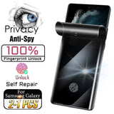 Anti-Spy Self Repair Privacy Film Screen Protector For Samsung